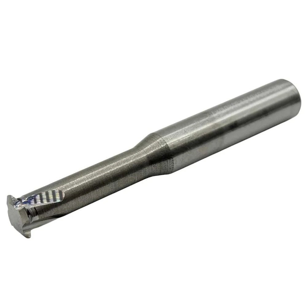 Резьбофреза однозаходная твердосплавная TORNERI М12x1.75 (D9.9x30хD10x75x4T) по алюминию