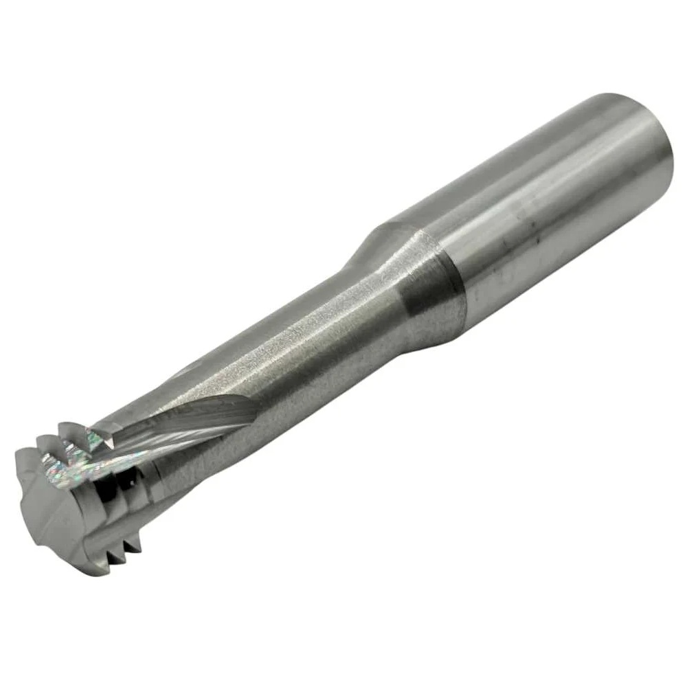 Резьбофреза трехзаходная твердосплавная TORNERI М16x2.0 (D11.9x30хD12x75x4T) по алюминию