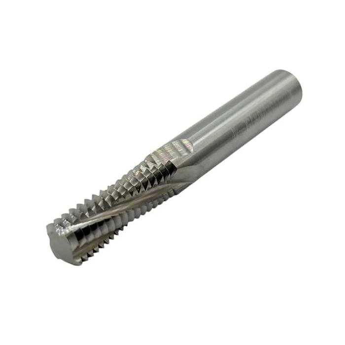 Резьбофреза многозаходная твердосплавная TORNERI М12x1.75 (D9.9x30хD10x75x4T) по алюминию