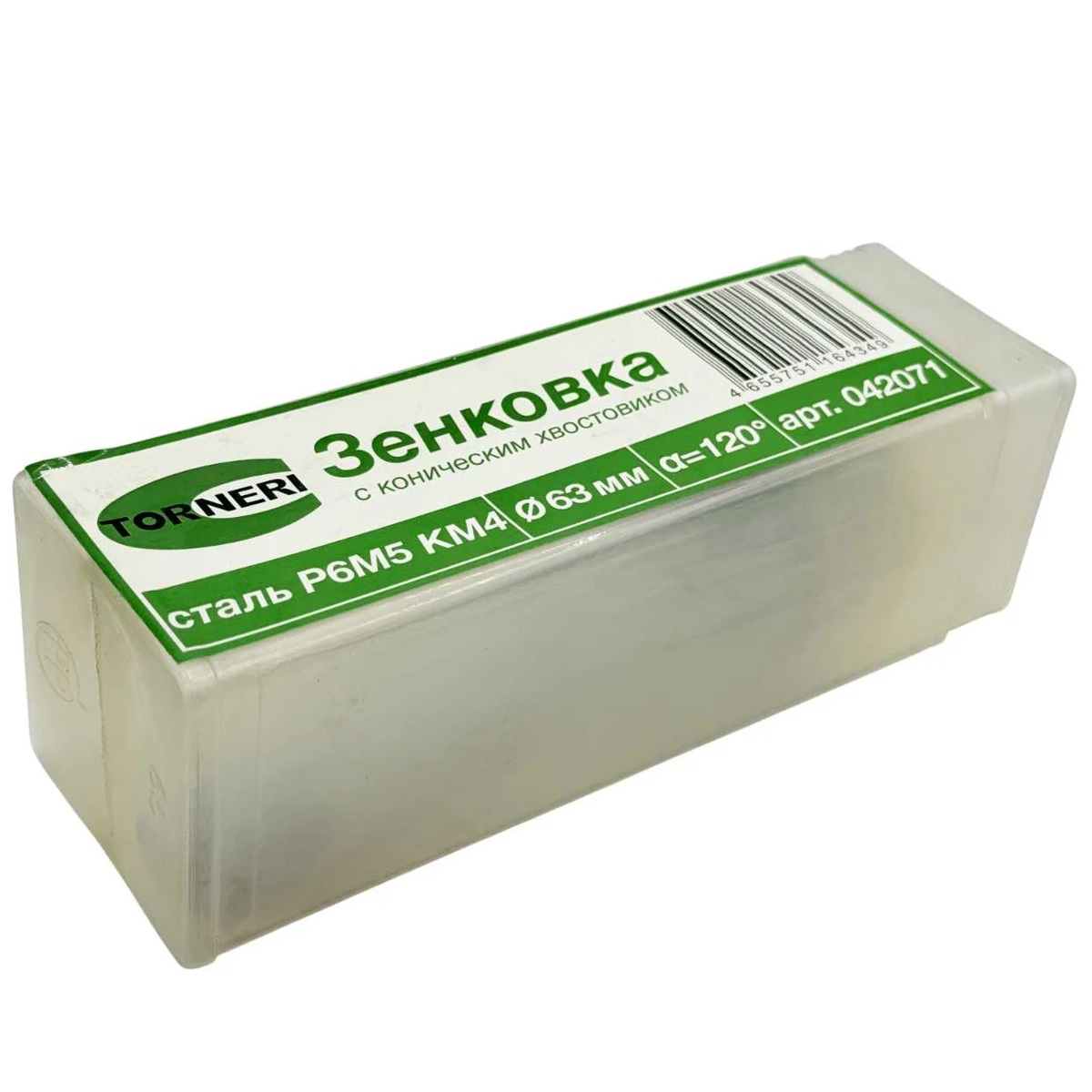 Зенковка 120°, 63 мм к/х Р6М5 КМ4 TORNERФото 12150-03.jpg