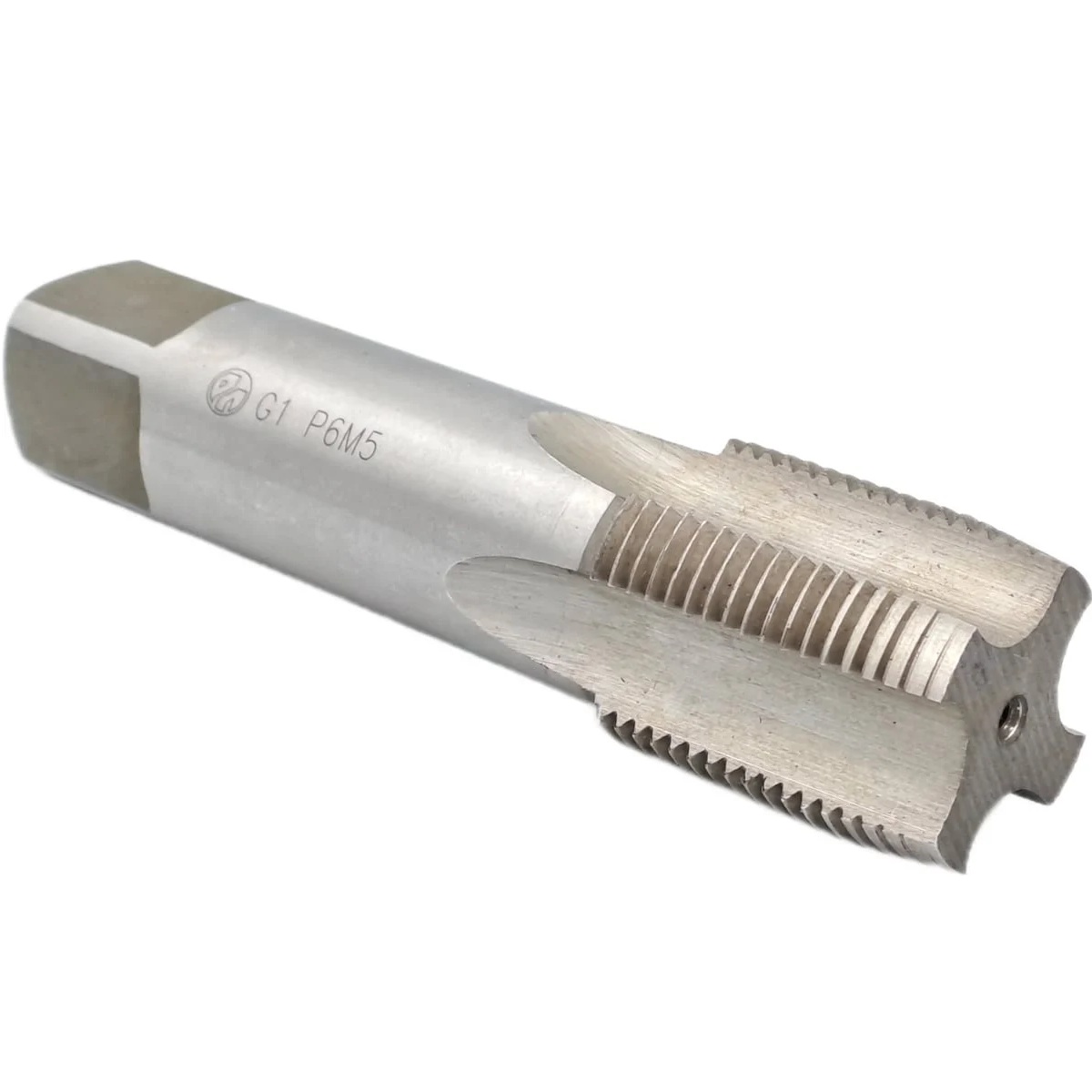Метчик трубный машинно-ручной TORNERI G 1-1/2" Р6М5 для сквозных отверстий