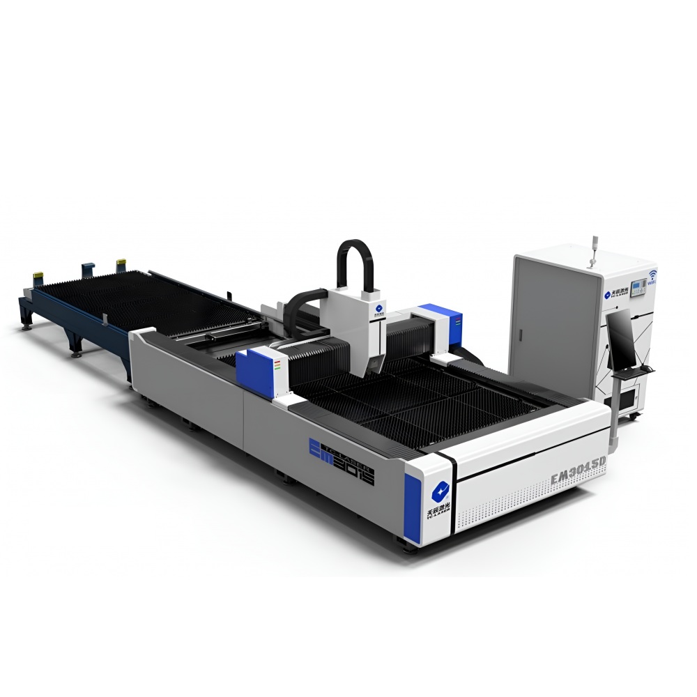 Волоконный лазер со сменным столом TC-EM 3015D 3000W MAX
