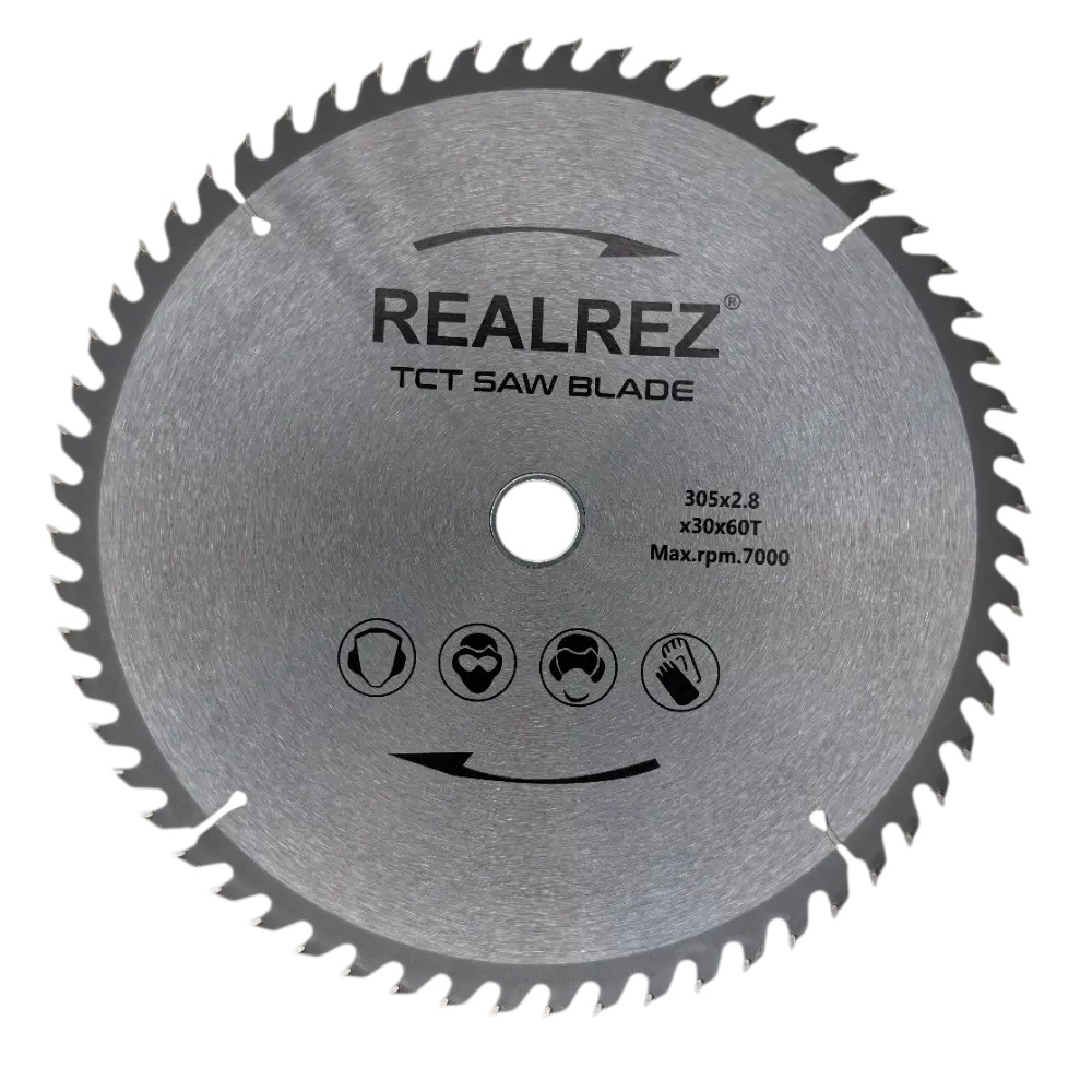 Пильный диск по дереву REALREZ 305x30xT60