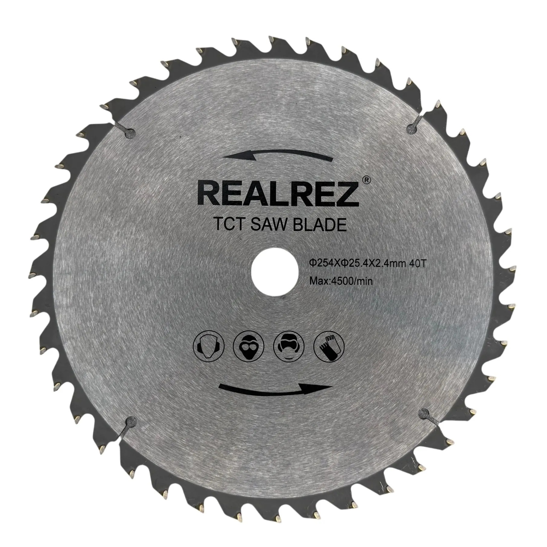 Пильный диск по дереву REALREZ 254x25.4x40T