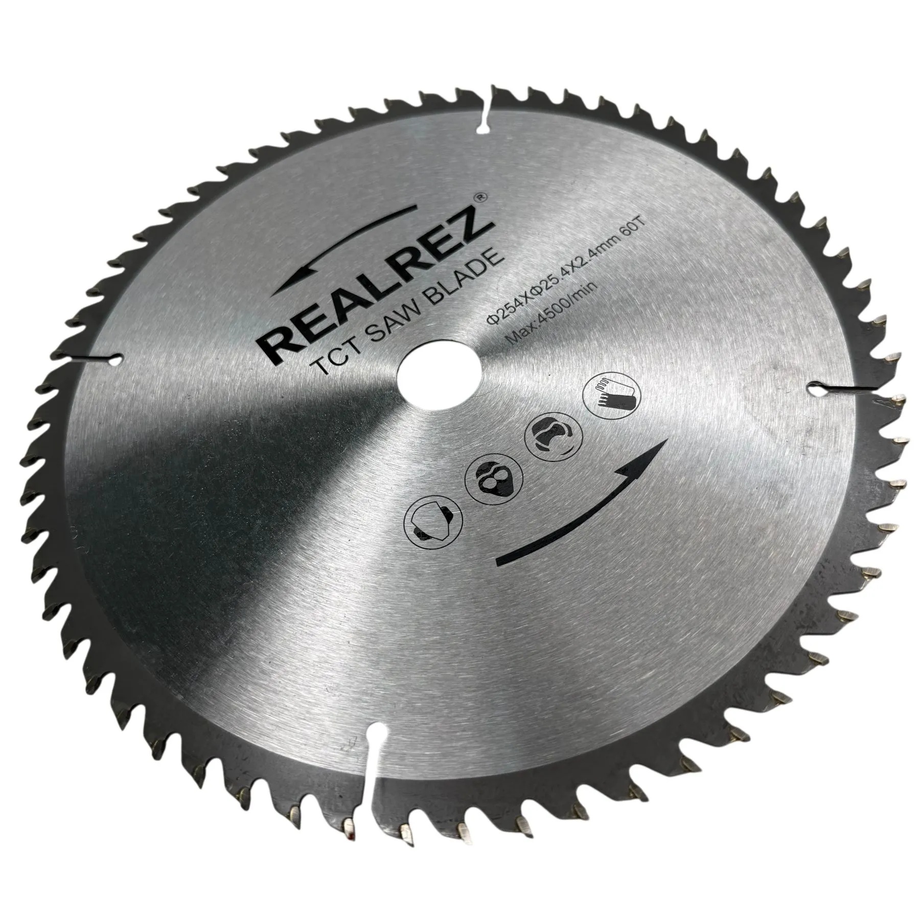 Пильный диск по дереву REALREZ 254x25.4x60T