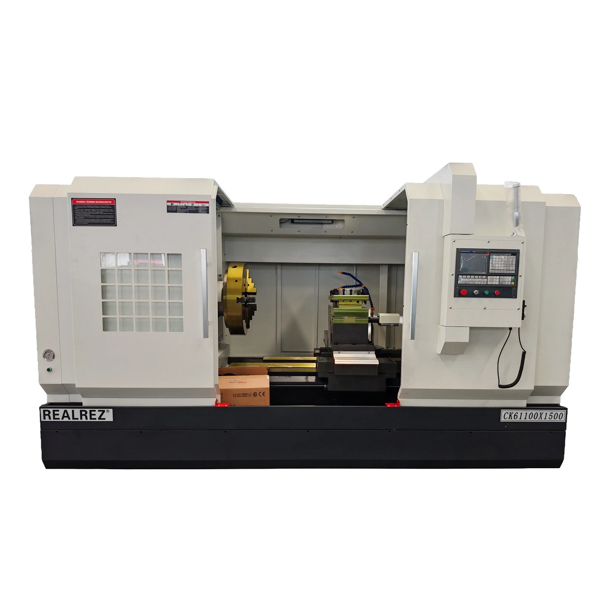 Токарный станок с ЧПУ REALREZ CK 61100х1500 (GSK980TDC)