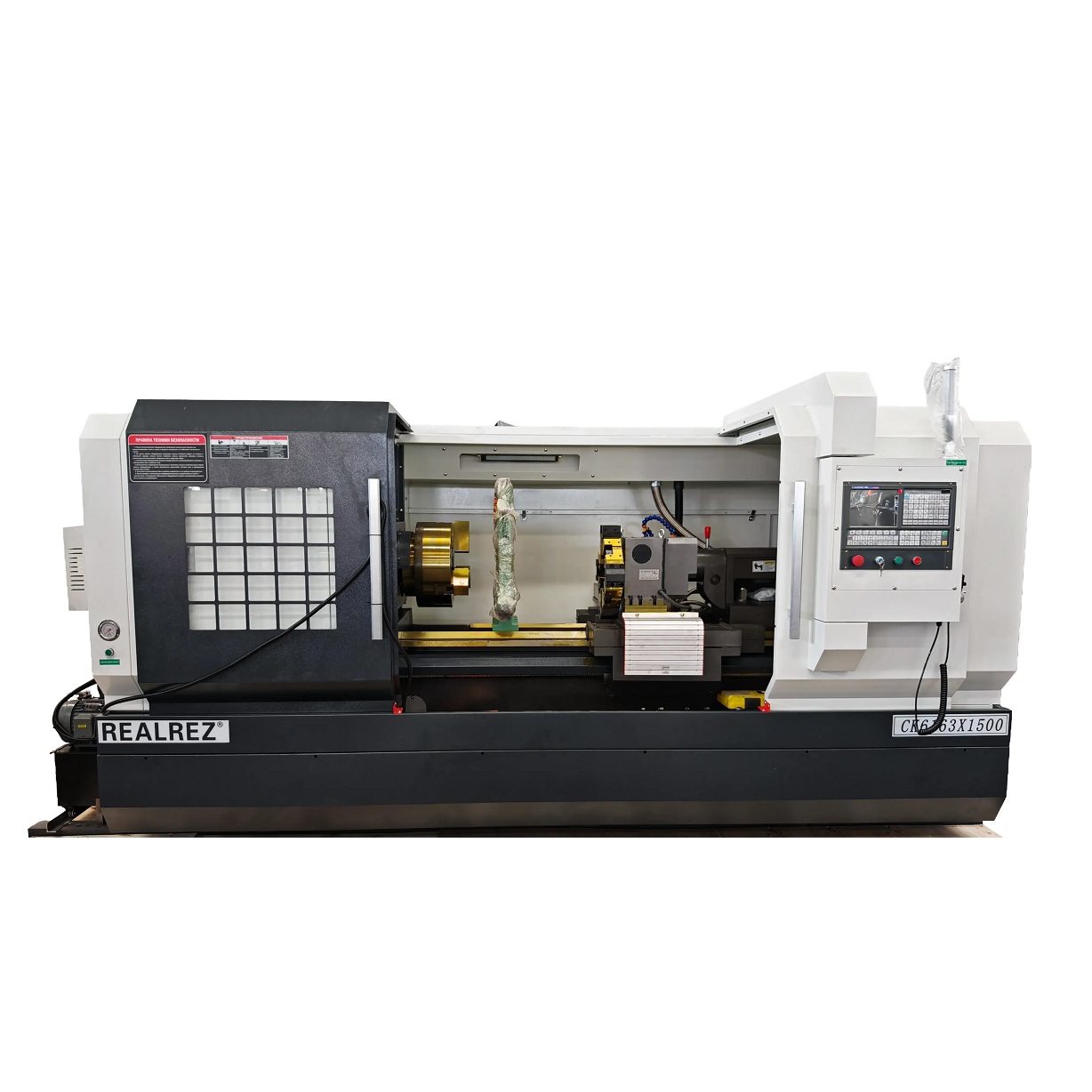 Токарный станок с ЧПУ Realrez CK 6163х1500 (GSK980TDC)