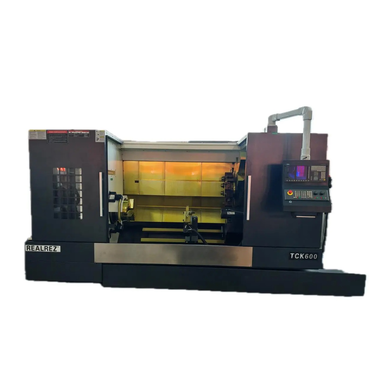 Токарный станок с ЧПУ REALREZ ТCK 600x1500 с наклонной станиной (Ось Y и Siemens 828D)