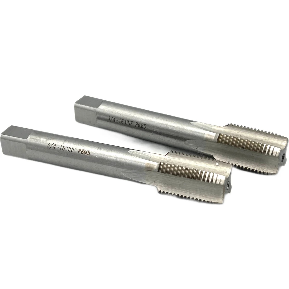 Метчик дюймовый TORNERI UNF 3/4" 16 нитей Р6М5 комплект из 2-х штук