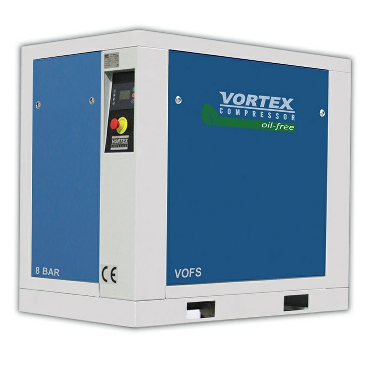 Безмасляный винтовой компрессор Vortex VOFS 45