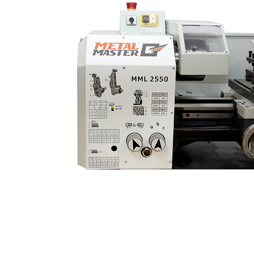 Настольный токарно-винторезный станок по металлу METAL MASTER MML 2550
