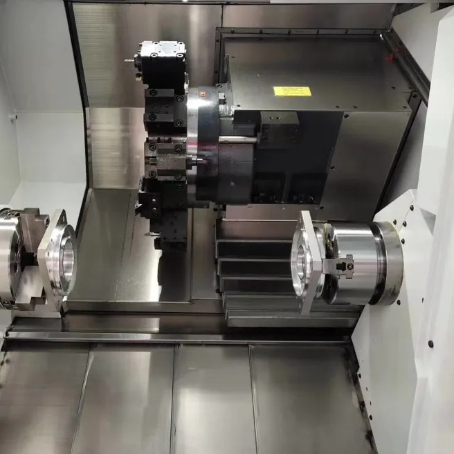 Токарный станок ЧПУ с наклонной станиной и противошпинделем MetalTec NeoTurn 60DYS (Fanuc)Фото 4119-03.jpg