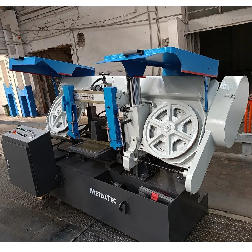 Полуавтоматический ленточнопильный станок для резки металла под углом 90° MetalTec MBS 350/50 CHФото 4257-06.jpg