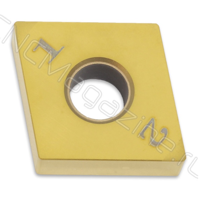 Пластина для точения с двумя напайками PCBN CNGA120404-2N MHN20C