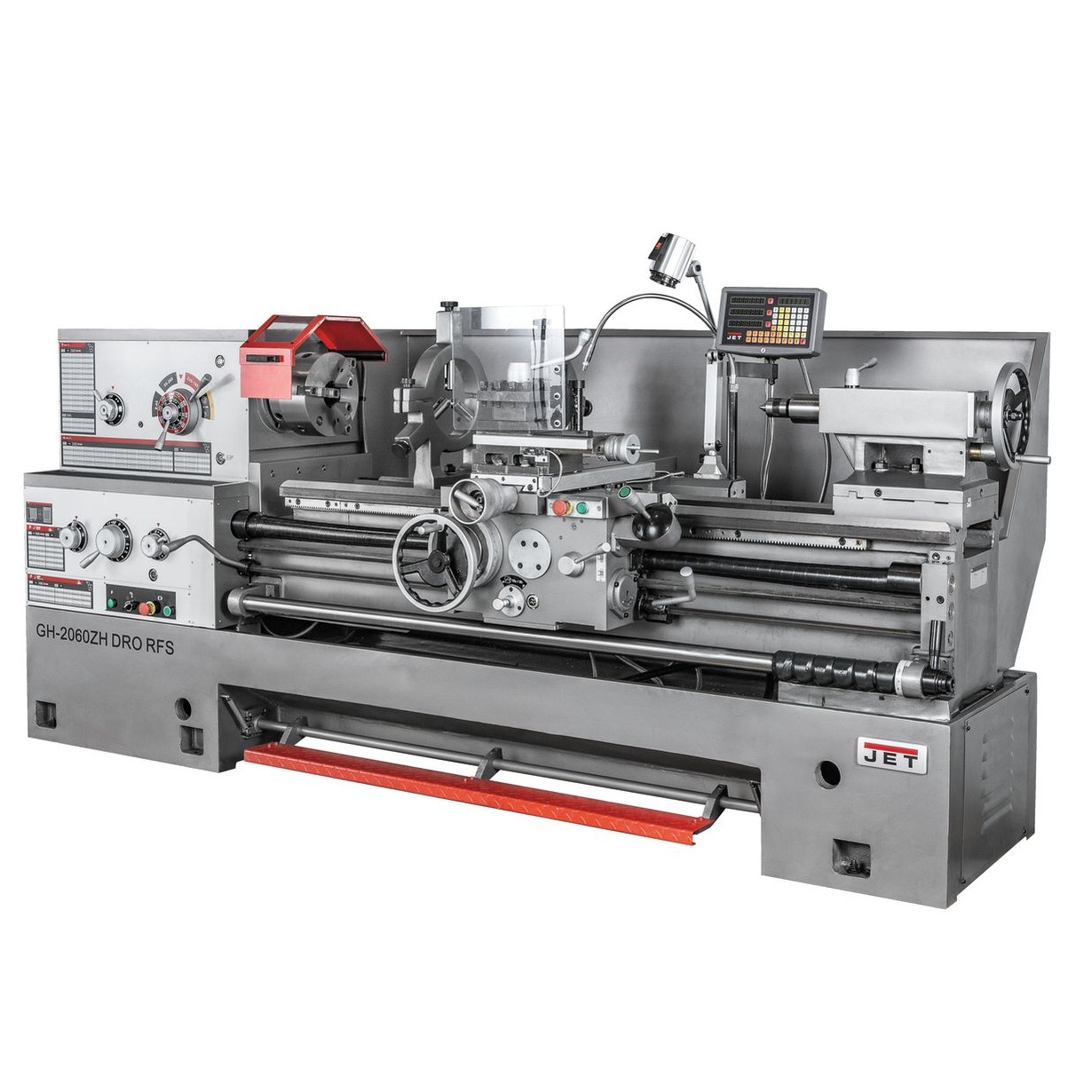 Универсальный токарно-винторезный станок по металлу JET GH-2060 ZH DRO (расширенная комплектация)