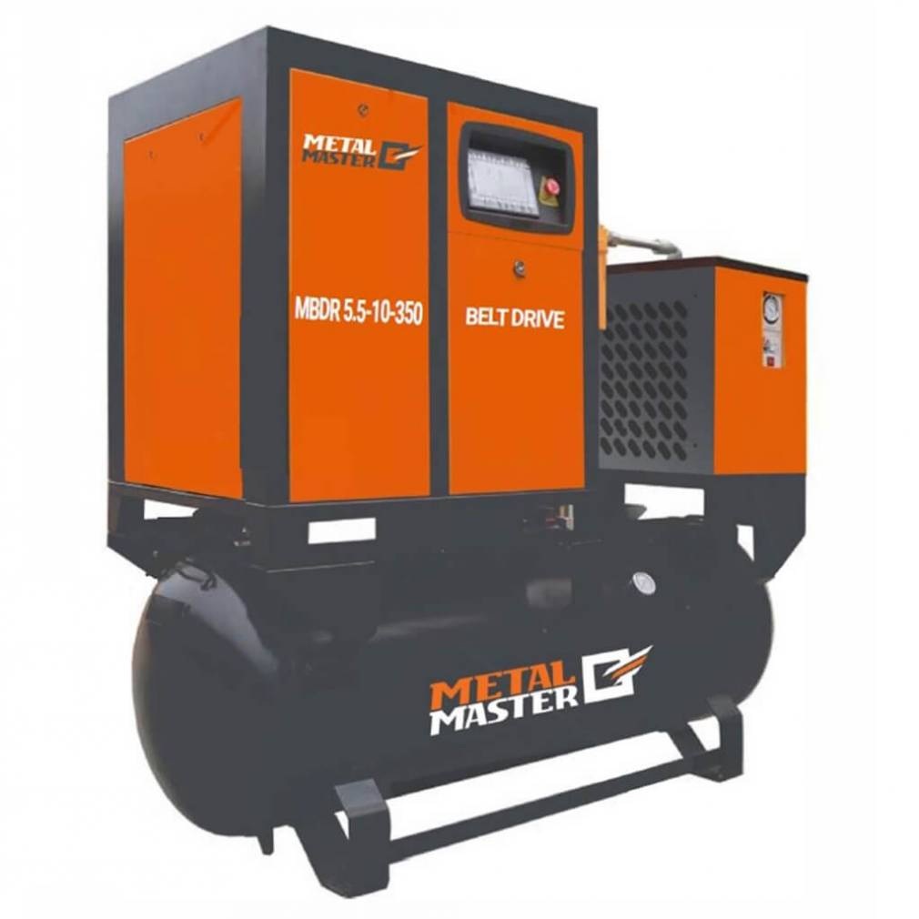 Компрессорная станция 3 в 1 с ременным приводом Metal Master MBDR 15-10-500