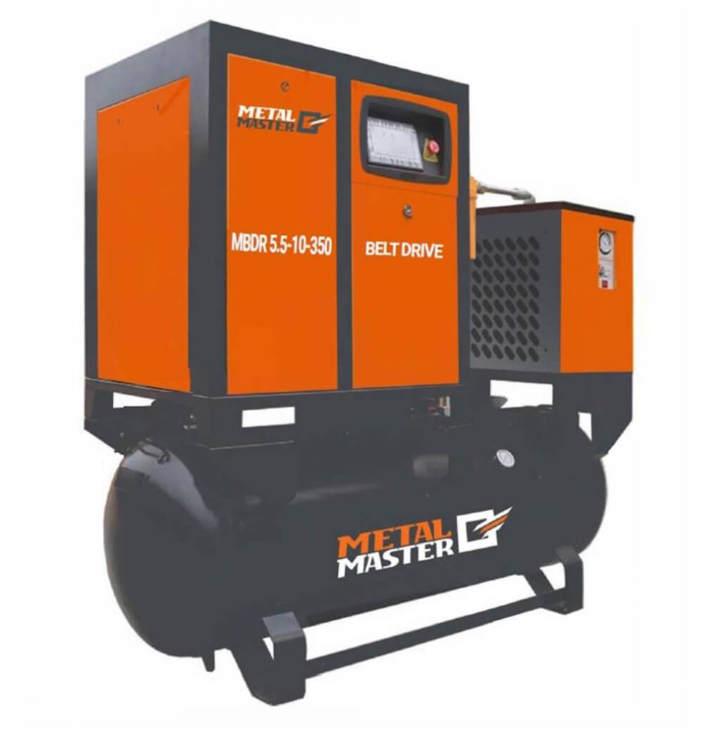 Компрессорная станция 3 в 1 с ременным приводом Metal Master MBDR 7,5-10-500
