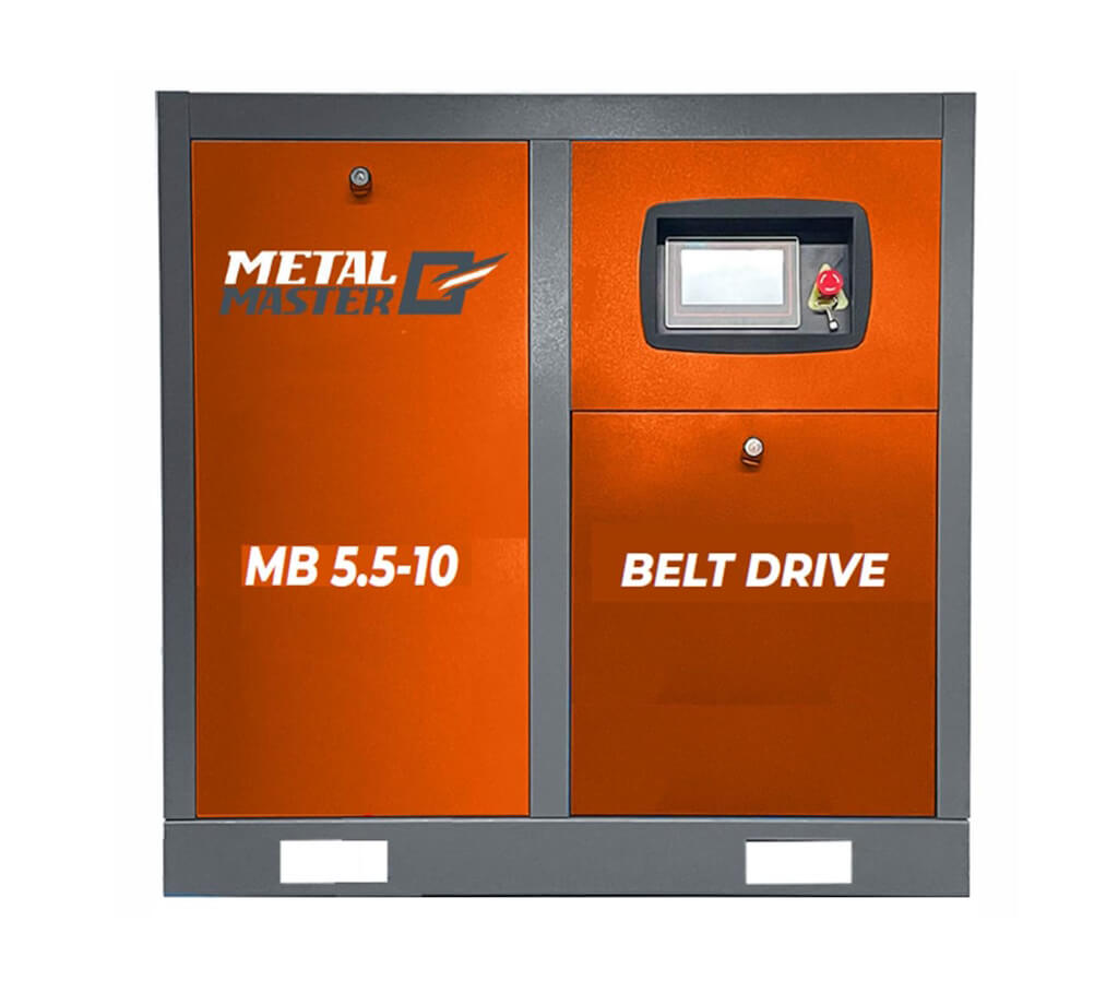 Винтовой компрессор с ременным приводом Metal Master MB 7,5-10