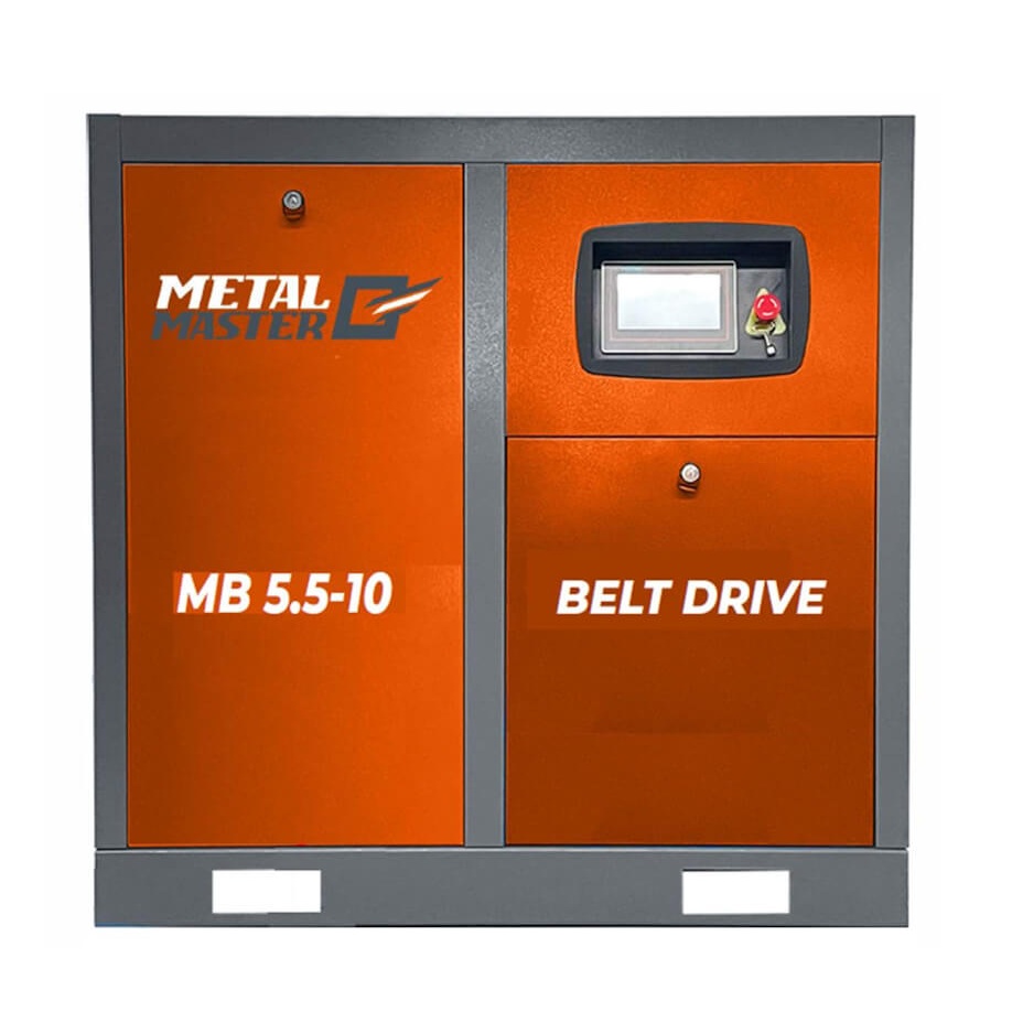 Винтовой компрессор с ременным приводом Metal Master MB 5,5-10