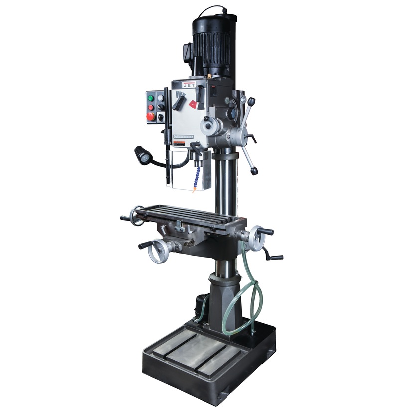 Напольный вертикально-сверлильный станок с крестовым столом JET GHD-46PFCT
