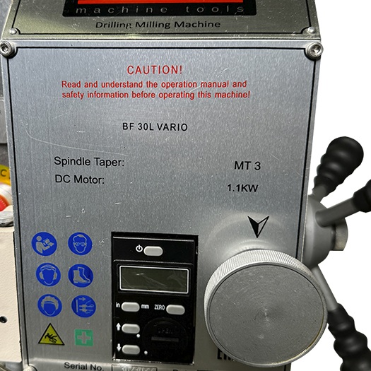 Настольный фрезерный станок FABTEC BF 30L VarioФото 5867-02.jpg
