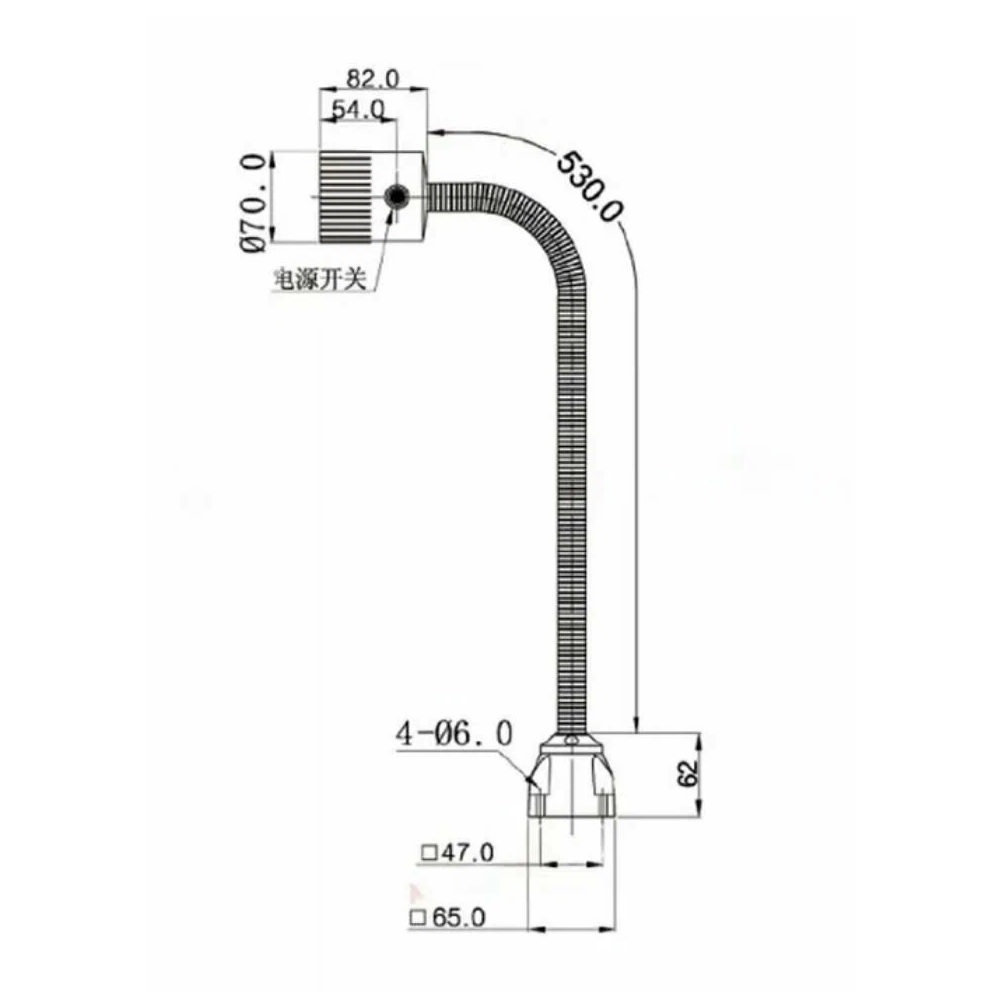Станочный светодиодный светильник FABTEC LED F3 (24v)Фото 5900-02.jpg