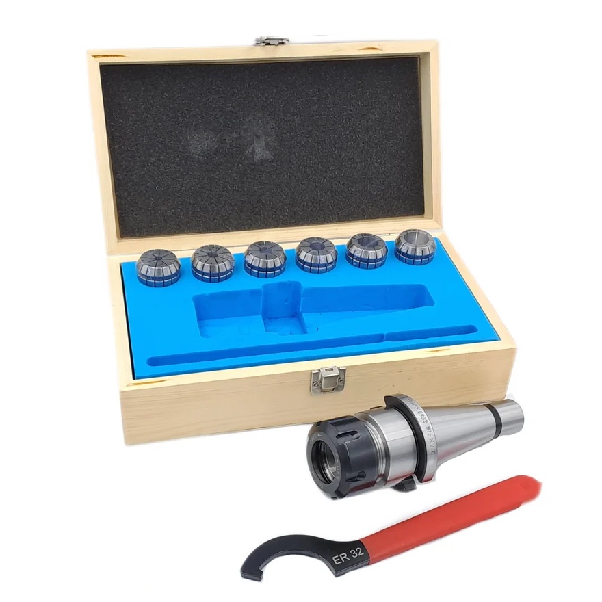 Патрон цанговый 7:24 NT40 с набором цанг ЕR 32 из 6 шт. (6-20 мм) TORNERI 045743Фото 5923-02.jpg