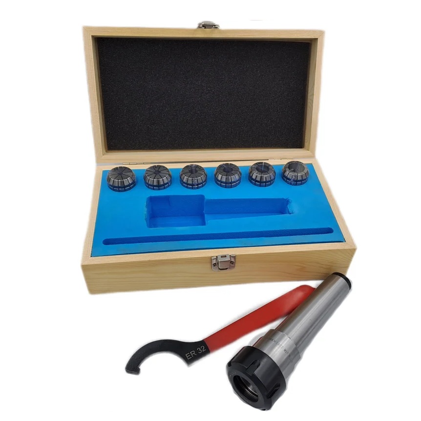 Патрон цанговый КМ4 с набором цанг ЕR 32 из 6 шт. (6-20 мм) TORNERI 045729Фото 5948-02.jpg