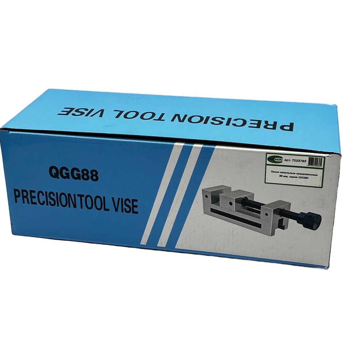 Тиски лекальные прецизионные TORNERI L губок 88 мм, серия QGG88 Т023793Фото 5983-06.jpg