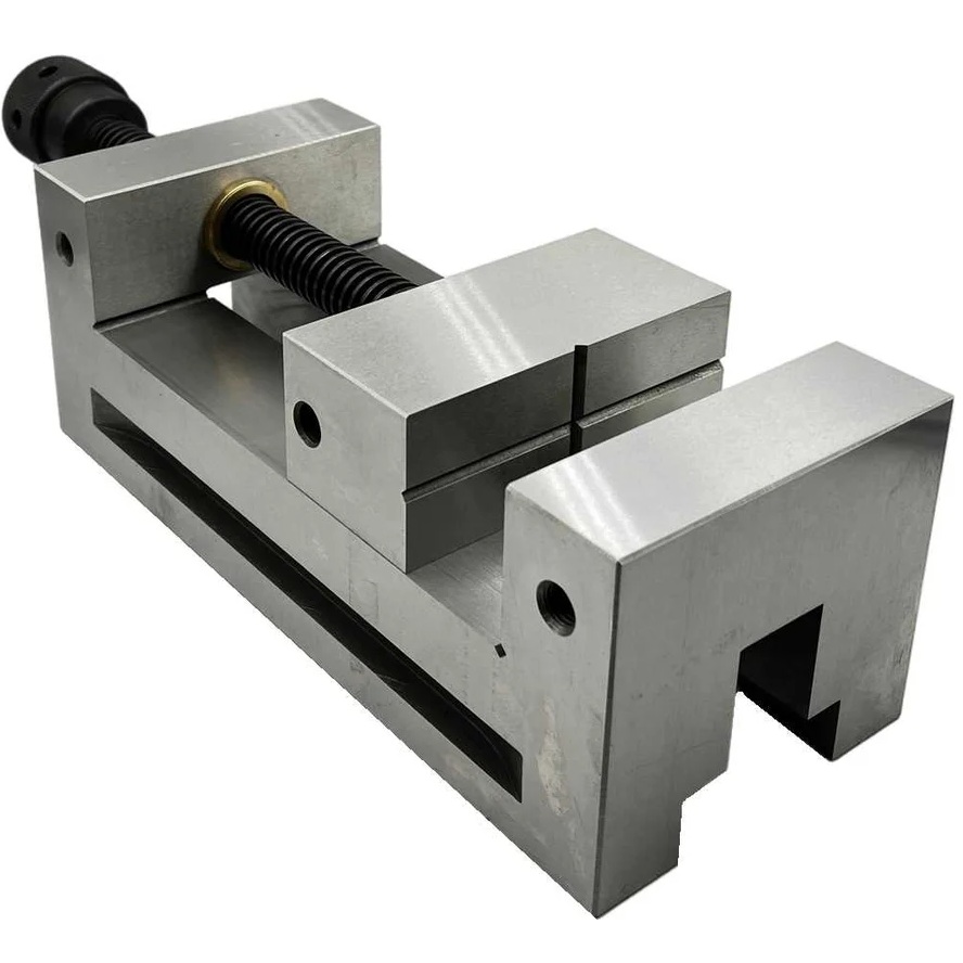 Тиски лекальные прецизионные TORNERI L губок 125 мм, серия QGG125 Т023795