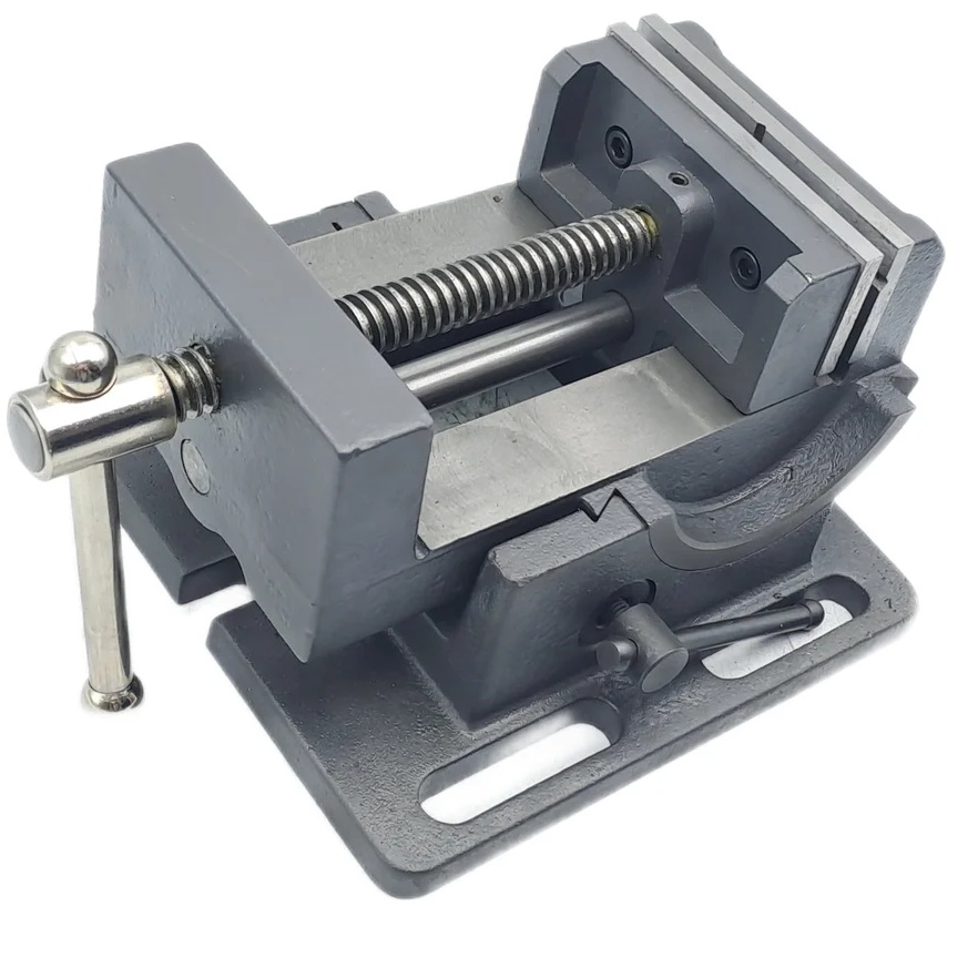 Тиски станочные глобусные TORNERI для сверлильных станков L губок 100 мм, серия QKD100 045787Фото 6026-04.jpg