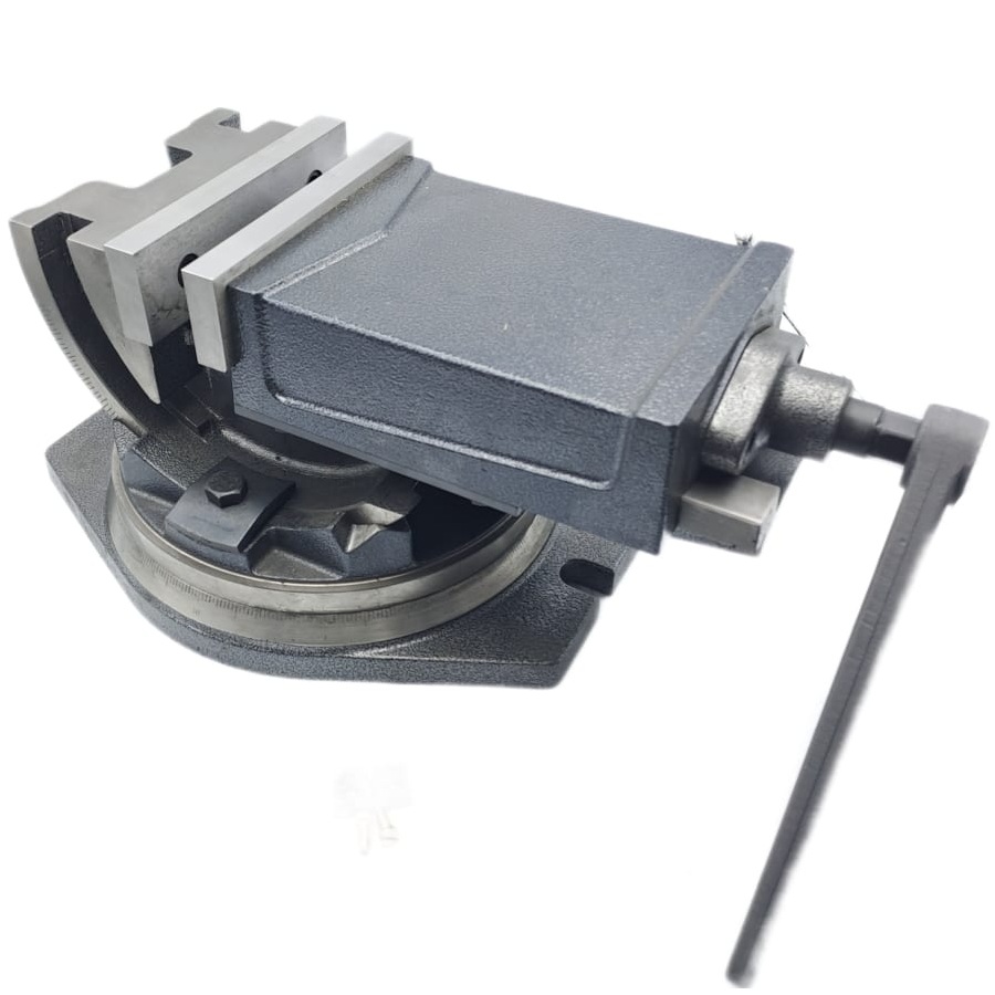 Тиски станочные глобусные TORNERI 2-х осевые поворотные L губок 160 мм, серия QHK160 TORNERI 045774