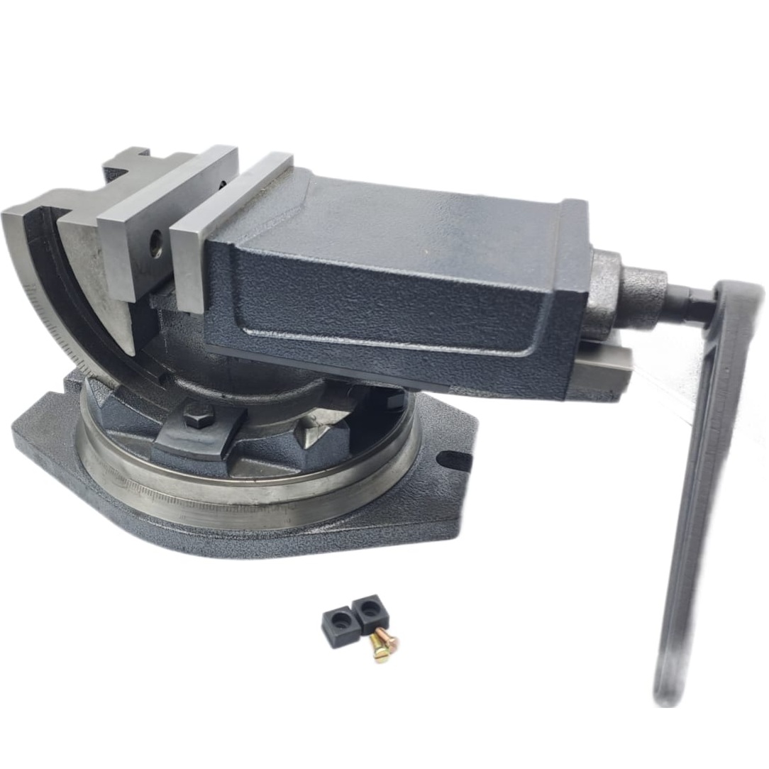 Тиски станочные глобусные TORNERI 2-х осевые поворотные L губок 160 мм, серия QHK160 TORNERI 045774Фото 6027-02.jpg