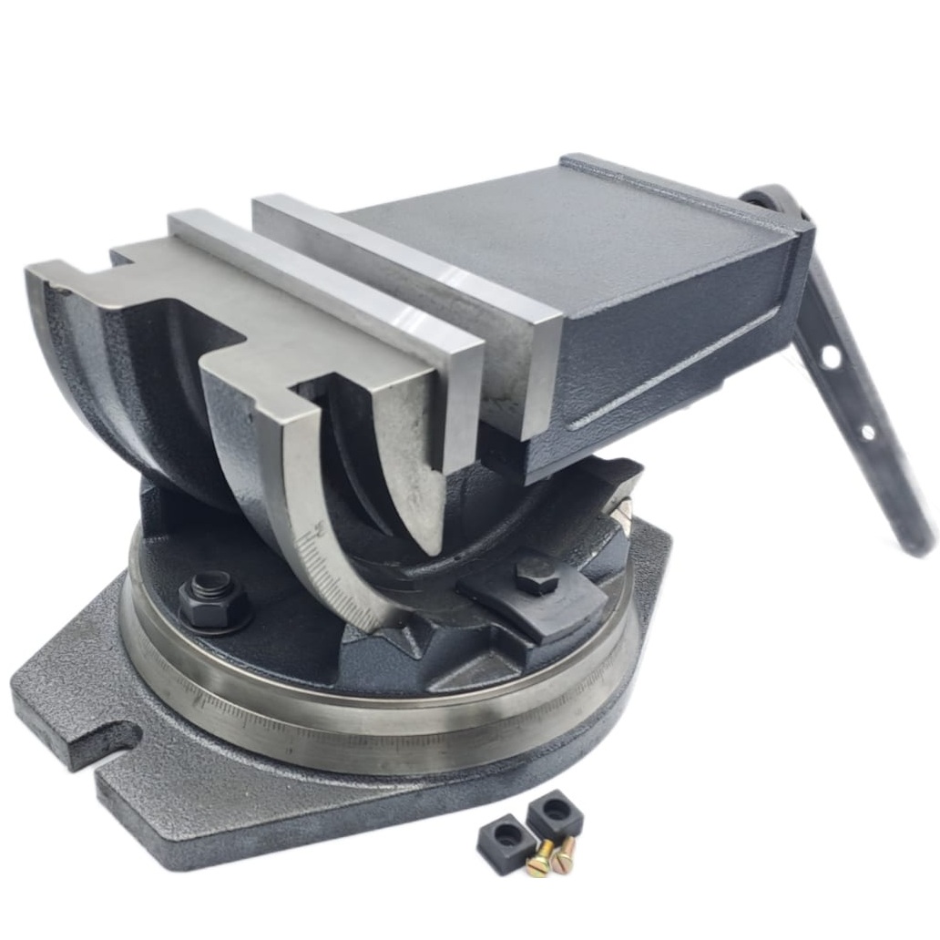 Тиски станочные глобусные TORNERI 2-х осевые поворотные L губок 160 мм, серия QHK160 TORNERI 045774Фото 6027-03.jpg