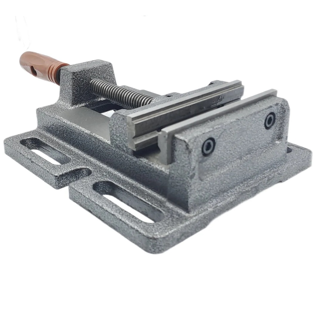 Тиски станочные неповоротные TORNERI для сверлильных станков L губок 100 ммФото 6028-05.jpg