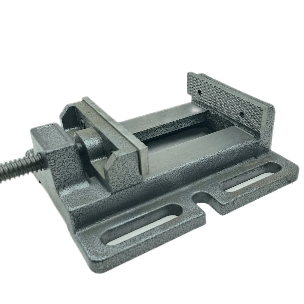 Тиски станочные неповоротные TORNERI для сверлильных станков L губок 100 мм 045776Фото 6029-02.jpg