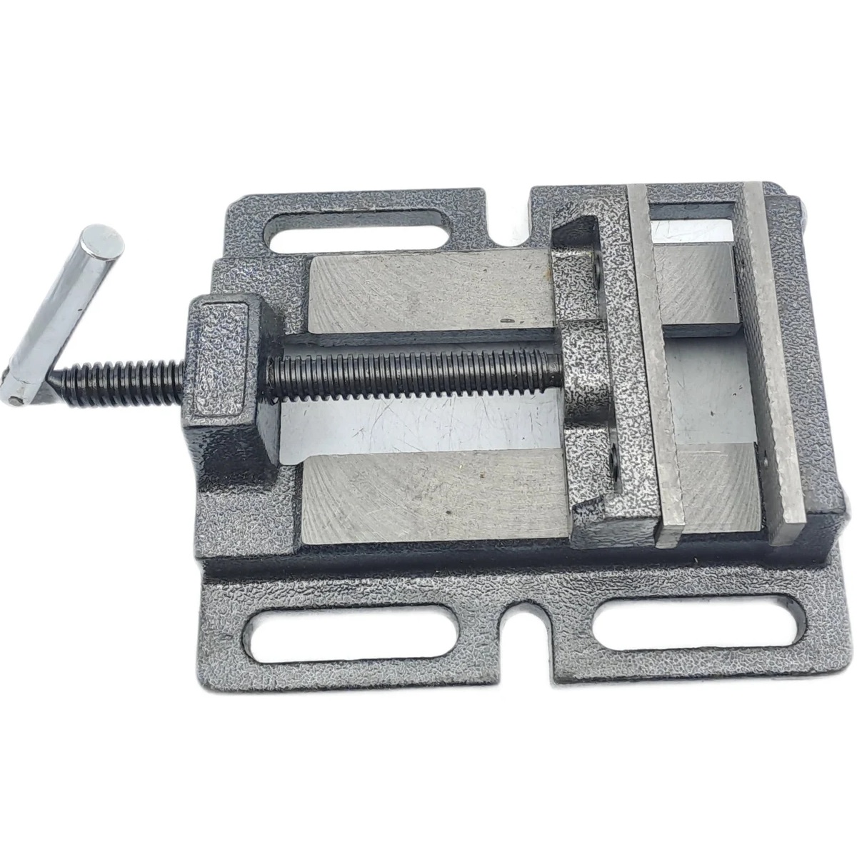 Тиски станочные неповоротные TORNERI для сверлильных станков L губок 125 мм, серия Q19A125 045778Фото 6031-04.jpg