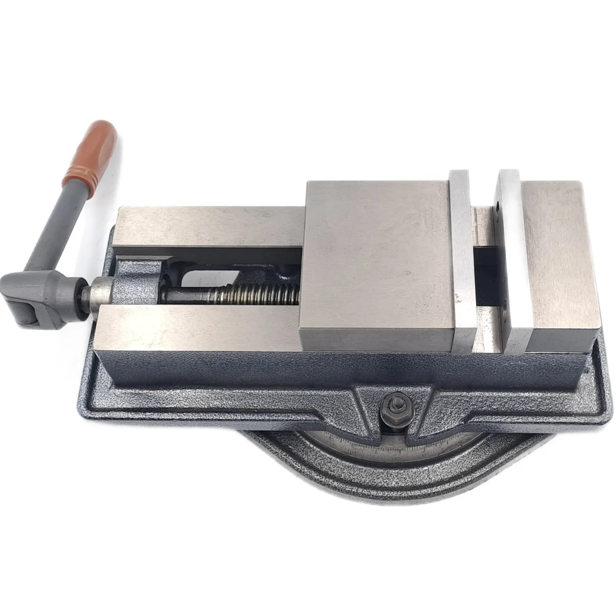 Тиски станочные TORNERI прецизионные поворотные L губок 100 мм, серия QM16100 Swivel 045757