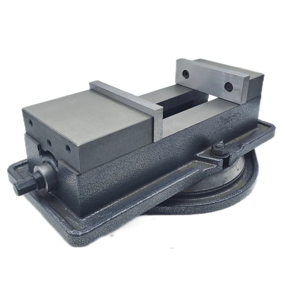 Тиски станочные TORNERI прецизионные поворотные L губок 160 мм, серия QM16160 Swivel 045759