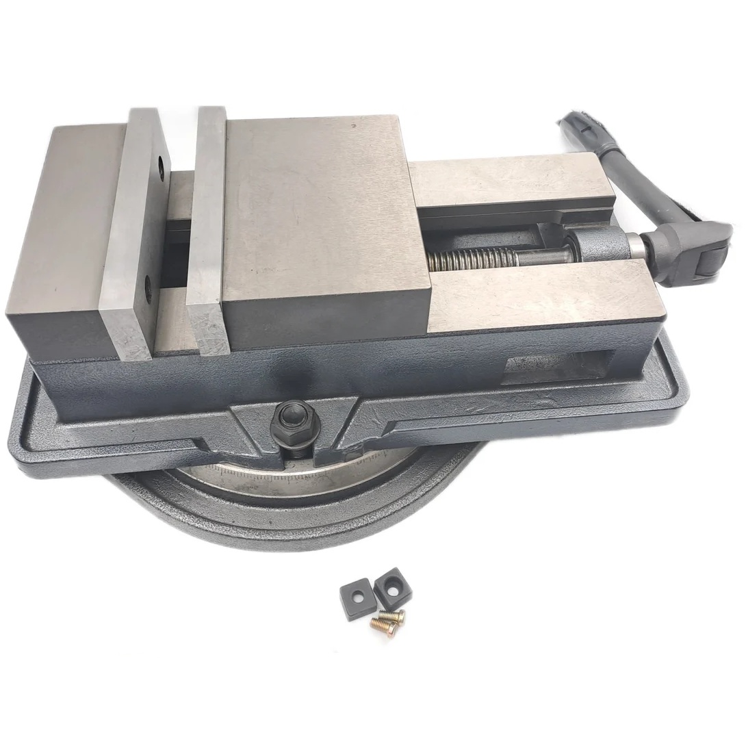 Тиски станочные TORNERI прецизионные поворотные L губок 160 мм, серия QM16160 Swivel 045759Фото 6040-02.jpg