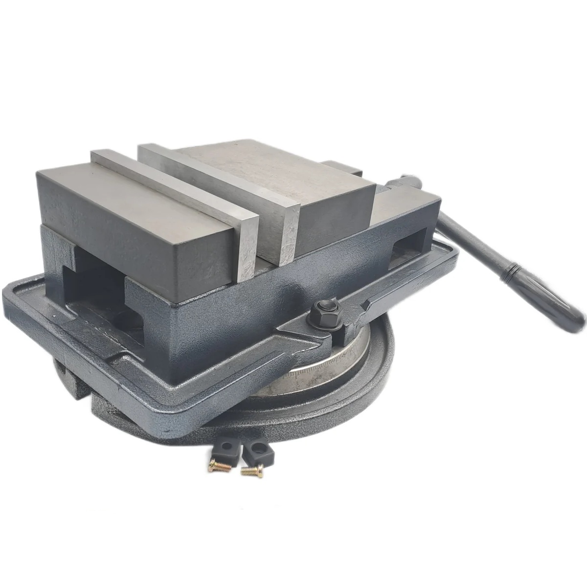 Тиски станочные TORNERI прецизионные поворотные L губок 160 мм, серия QM16160 Swivel 045759Фото 6040-04.jpg