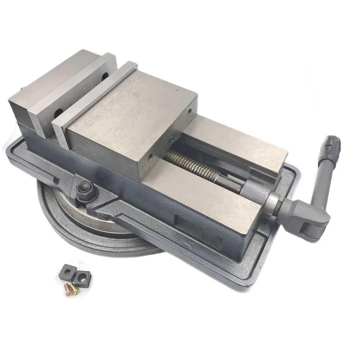 Тиски станочные TORNERI прецизионные поворотные L губок 160 мм, серия QM16160 Swivel 045759Фото 6040-05.jpg