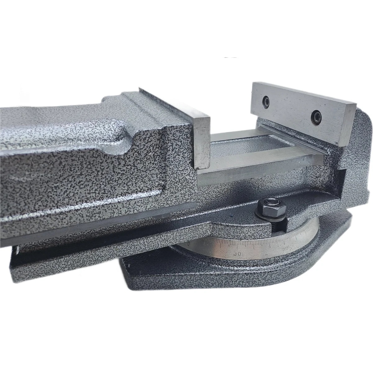 Тиски станочные поворотные TORNERI с закрытым винтом L губок 125 мм, серия QH125 041908Фото 6044-04.jpg