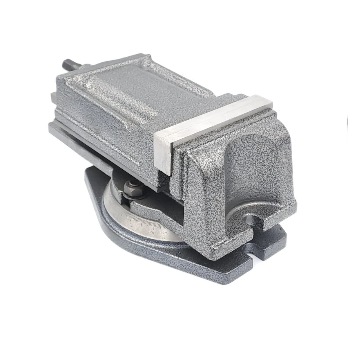 Тиски станочные поворотные TORNERI с закрытым винтом L губок 125 мм, серия QH125 041908Фото 6044-05.jpg