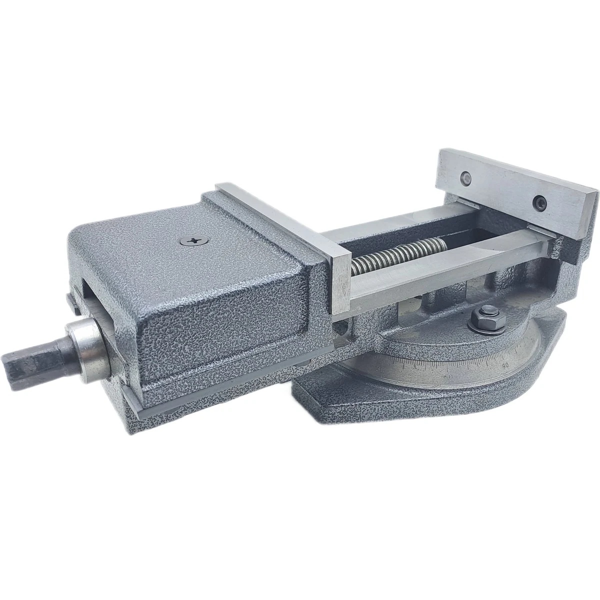 Тиски станочные TORNERI с открытым винтом, поворотные, L губок 136 мм, серия QB136 045768Фото 6047-02.jpg