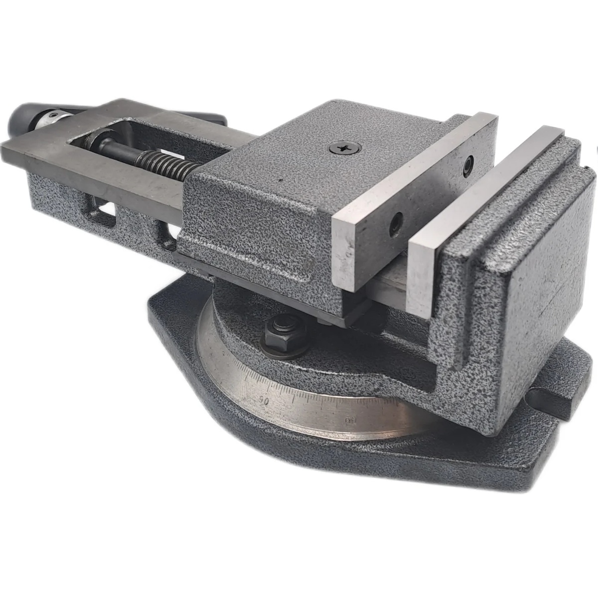 Тиски станочные TORNERI с открытым винтом, поворотные, L губок 136 мм, серия QB136 045768Фото 6047-05.jpg