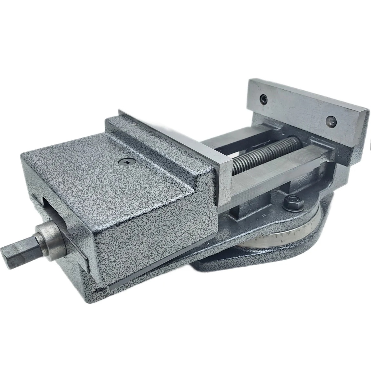 Тиски станочные TORNERI с открытым винтом, поворотные, L губок 160 мм, серия QB160 042010Фото 6048-02.jpg