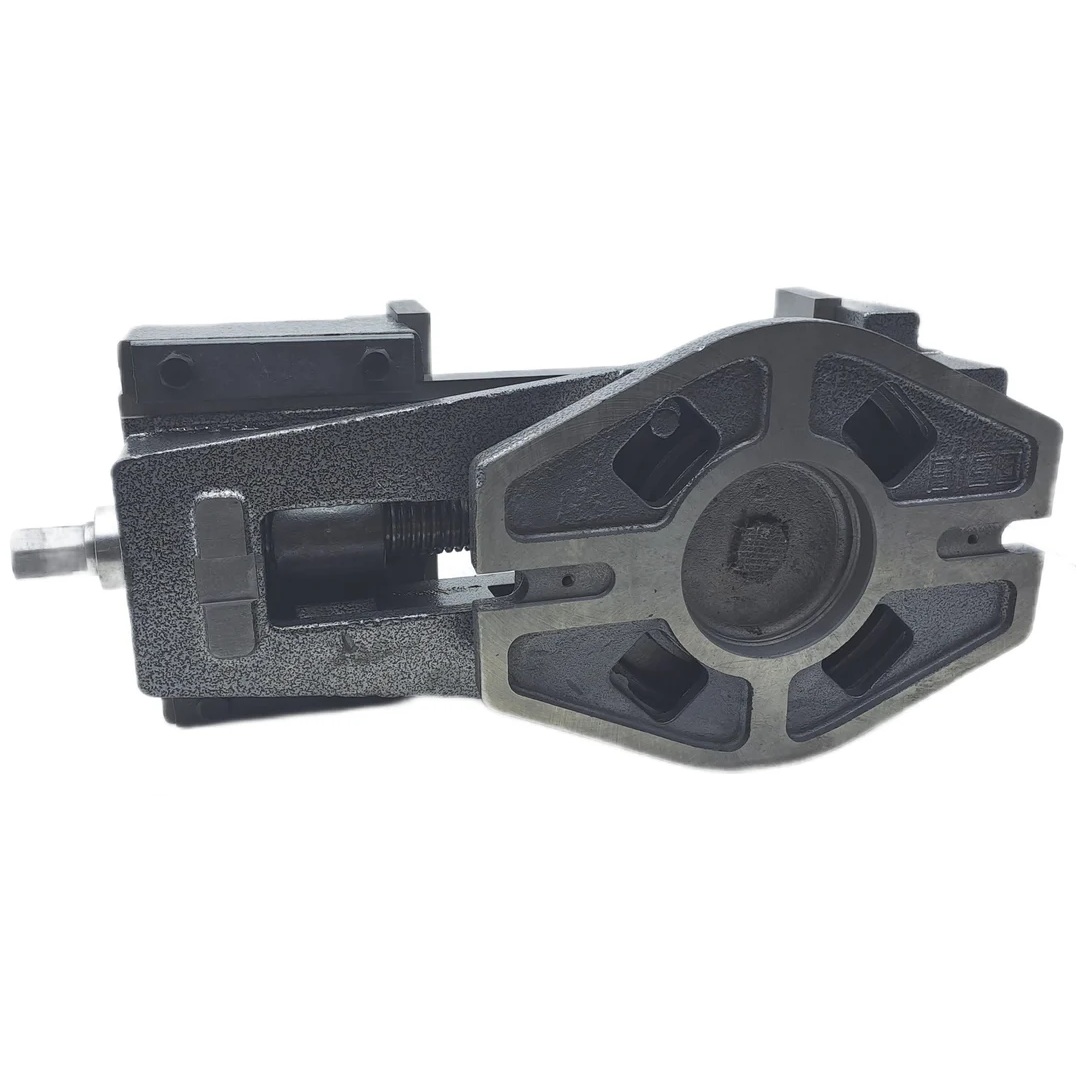 Тиски станочные TORNERI с открытым винтом, поворотные, L губок 160 мм, серия QB160 042010Фото 6048-03.jpg