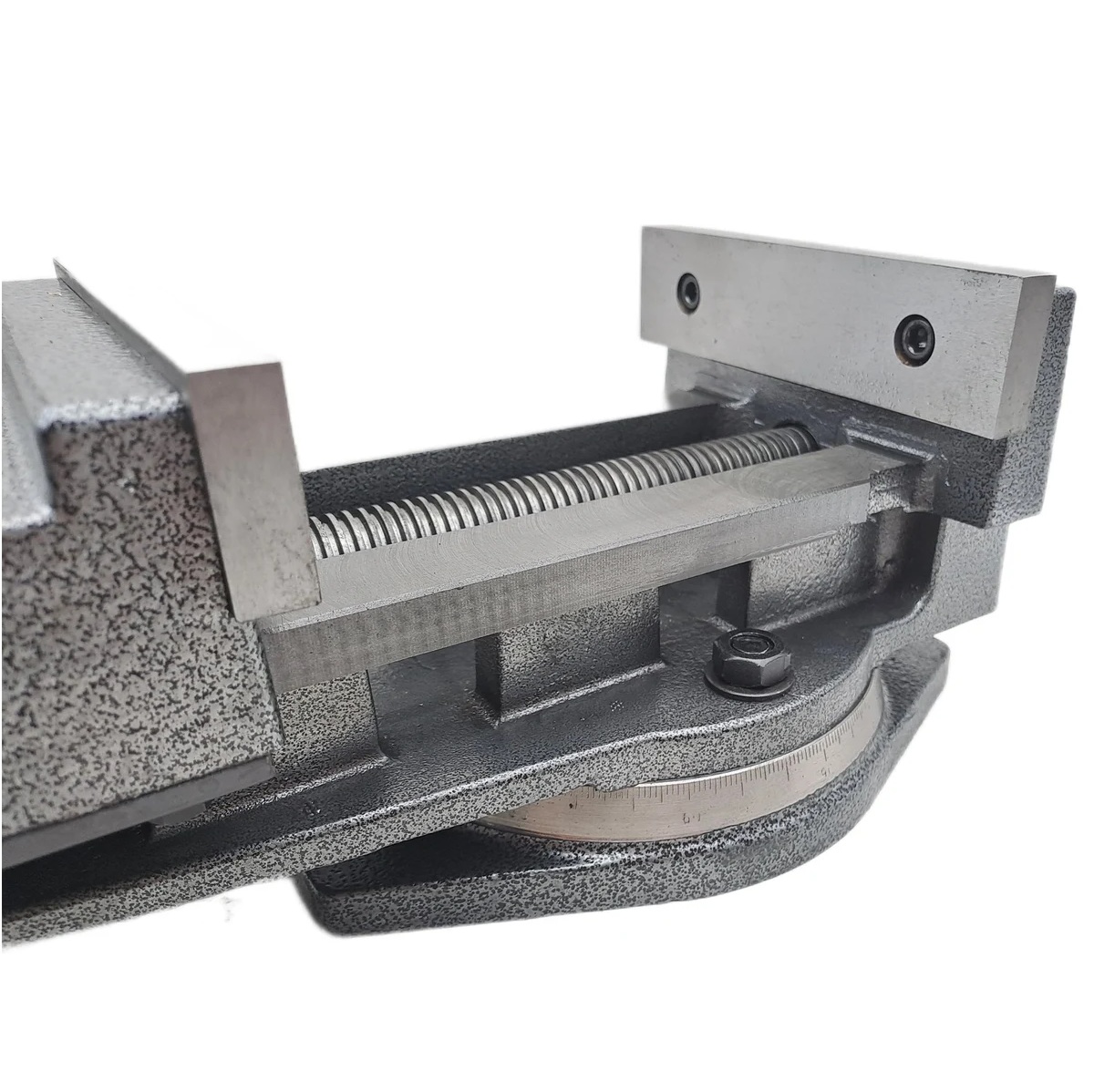 Тиски станочные TORNERI с открытым винтом, поворотные, L губок 160 мм, серия QB160 042010Фото 6048-04.jpg