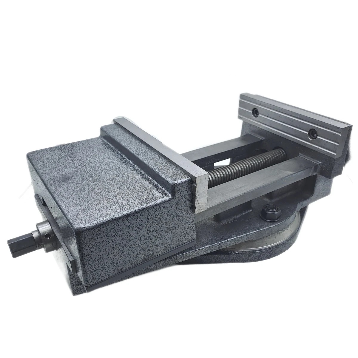 Тиски станочные TORNERI с открытым винтом, поворотные, L губок 200 мм, серия QB200 045769Фото 6049-02.jpg